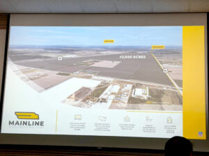 Fort Bend Regional Partnership Meeting. Mainline Texas Industrial Park Meeting Slide